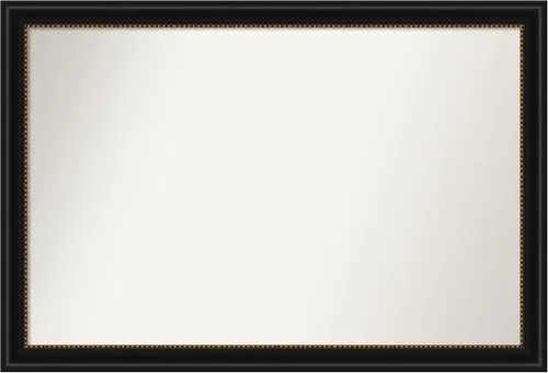 Vista 197 de Amanti Art Espejo personalizado, gran espejo de baño estrecho, espejo de pared o espejo de tocador de baño sobre el fregadero (24 x 24 pulgadas)