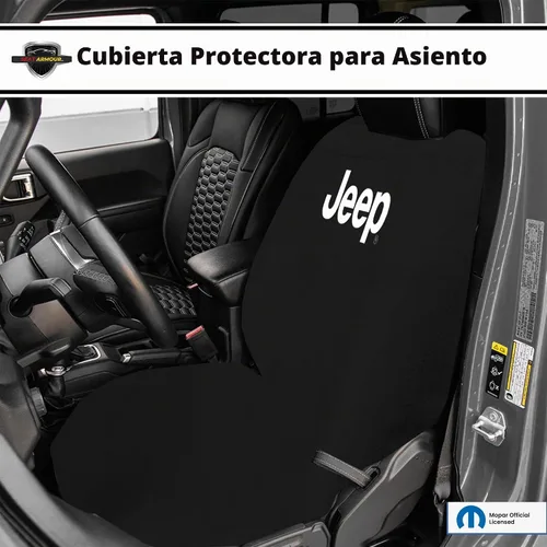 Vista 2 de Seat Armour Funda de asiento negra para "Jeep", Negro