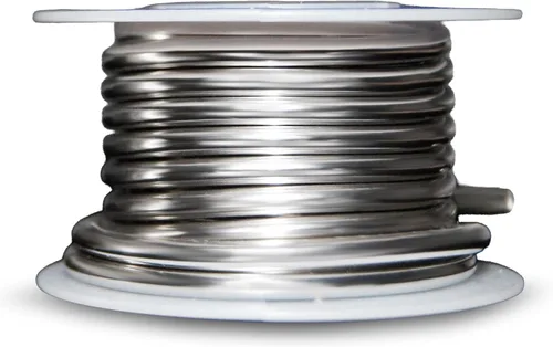 Vista 3 de AIM Soldadura de fontanería sin plomo, con plata, 0.125 pulgadas de diámetro, carrete de 1/4 libra