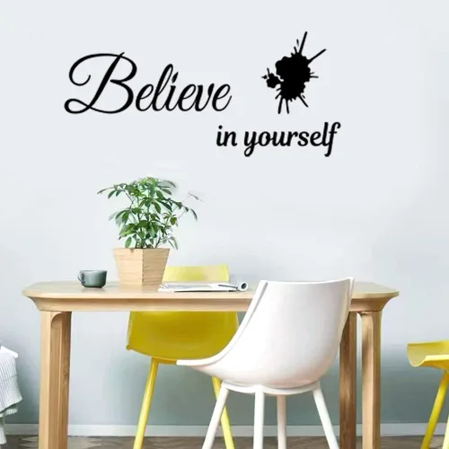 Vista 6 de Calcomanía de pared con texto en inglés «Always Remember You are Braver» (texto en inglés «Always Remember You are Braver») de vinilo extraíble