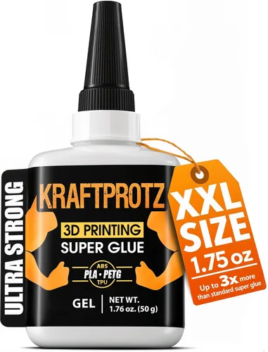 Vista 10 de Pegamento líquido de impresión 3D Super Glue 1.75 oz - PLA ABS PETG TPU