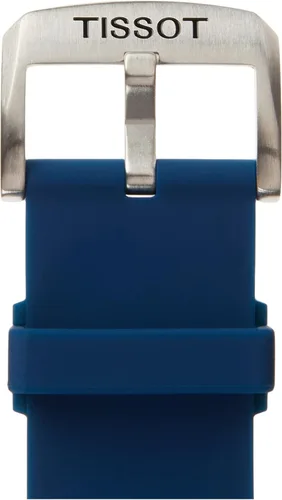 Vista 4 de Tissot Correa de reloj T852047175, Azul, Moderno