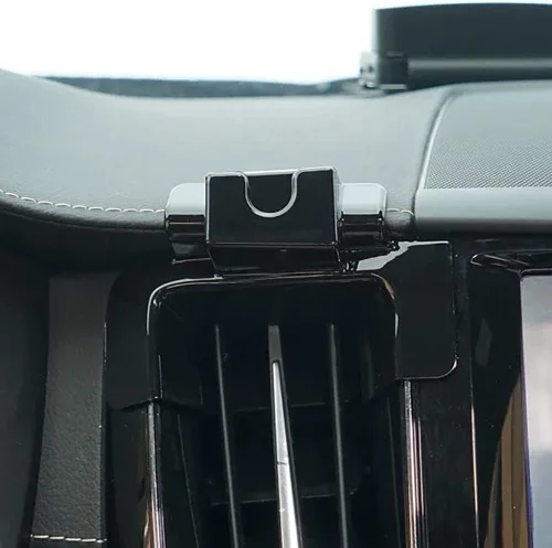 Vista 3 de Soporte de teléfono de automóvil para Volvo XC60 2018-2023, pantalla vertical de gravedad, soporte de teléfono celular para ventilación de aire