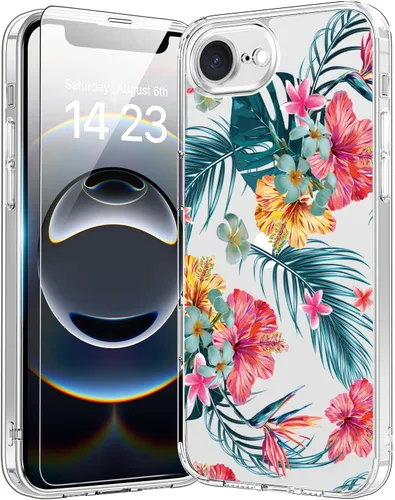 Vista 137 de bicol - Funda protectora a prueba de golpes para iPhone 15 Plus, funda delgada de acrílico transparente y diseños modernos para niña y mujer, 6.7