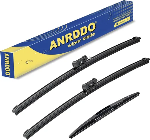 Vista 10 de ANRDDO Repuesto de limpiaparabrisas para limpiaparabrisas Jeep Wrangler