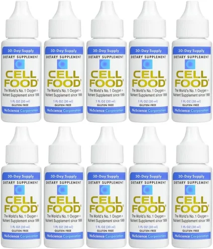 Vista 8 de Cellfood Oxygen Boost, 1 fl oz - Suplemento de oxígeno líquido para drenaje linfático, mal de altura, jet lag, fatiga, dolores de cabeza, resacas