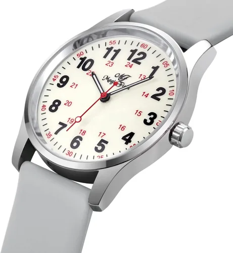 Vista 2 de ManChDa Nurse Watch Nursing Watch Medical Analog Watches for Women Waterproof Watch with Second Hand Easy to Read Watch Military Time Watch Luminous