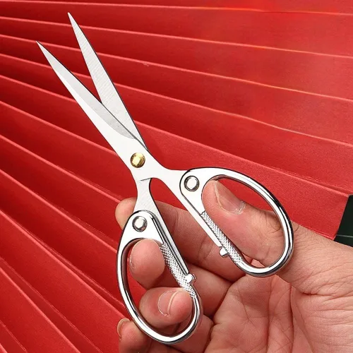 Vista 11 de Tijeras de bordado de acero inoxidable de 4.5 pulgadas para costura, tijeras pequeñas y afiladas para manualidades, trabajo de arte, herramienta