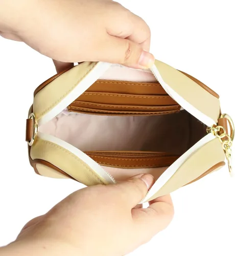 Vista 5 de Arden Cove Mini bolso cruzado impermeable antirrobo con herrajes clásicos