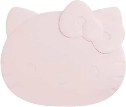 Vista 2 de Impressions Vanity Hello Kitty - Espejo compacto Kawaii con interruptor de sensor táctil para brillo ajustable, espejo de maquillaje iluminado