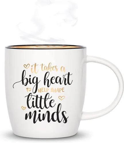Vista 9 de CARAKNOTS Regalos de Apreciación para Profesoras Taza de Café Regalos para Profesores para el Día de San Valentín Cumpleaños Graduación Navidad