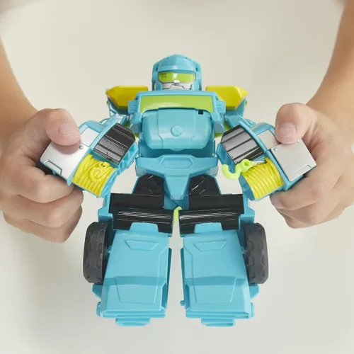 Vista 8 de Playskool Heroes Transformers Rescue Bots Academy Rescue Team Pack, 4 figuras coleccionables de acción convertibles de 4.5 pulgadas, juguetes