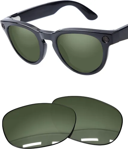 Vista 32 de 1.6MM Polarized Replacement Lenses for Ray-Ban Meta RW4006 / RW4008 Negro carbón - Policarbonato polarizado