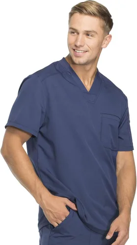Vista 7 de Dickies Dynamix hombres Scrubs Top V-cuello DK610