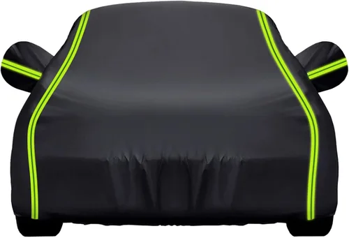 Vista 12 de Car Cover Compatible with Vauxhall Zafira Life S, Outdoor Full Car Cover Breathable and Dustproof Windproof, Car Cover for Automobiles Protection