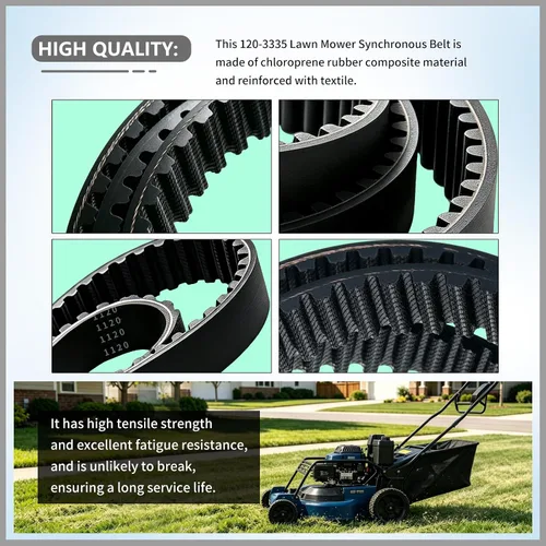 Vista 6 de 120-3335 Cinturón para cortacésped Toro Timemaster y Exmark 30