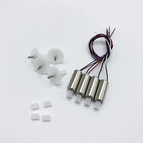 Vista 4 de YILIANDE Para E99 pro Drone Recambio Motor Motor CW CCW/Big Gear Pequeño para Accesorio (4PCS Big Gear)