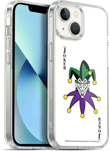 Vista 166 de Head Case Designs Funda de gel suave con licencia oficial de The Joker DC Comics Arkham Asylum Character Art compatible con Apple iPhone 7