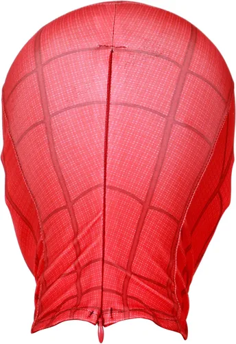 Vista 3 de Tyuduo Máscara de Halloween, máscaras de superhéroe, disfraces de cosplay, material de tela