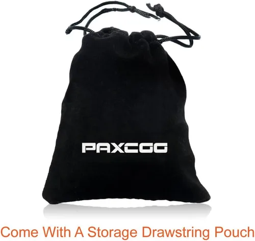 Vista 6 de Paxcoo 36 Gargantillas negras, con cadena extensible para mujer o niña.