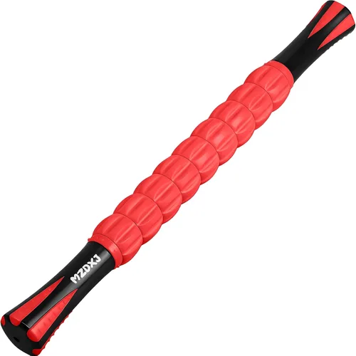 Vista 7 de Rodillo de masaje muscular - Pistola de fascia de tejido profundo para alivio del dolor miofascial, drenaje linfático y escultura corporal