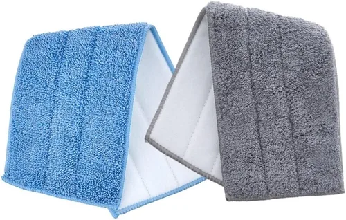 Vista 2 de Superio Almohadillas de microfibra para trapeador, repuesto para trapeador milagroso, cabezal de repuesto para trapeador de polvo de 16 pulgadas