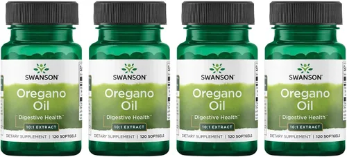 Vista 8 de Swanson Aceite de orégano Extracto 10:1 Suplemento de salud digestiva y respiratoria para adultos que buscan apoyo natural para el tracto