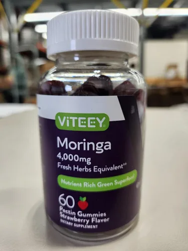 Vista 14 de Viteey Moringa Gummies - 4,000 mg [de 400 mg de extracto 10: 1] de Moringa Suplemento Super Greens - Gomitas antioxidantes para el bienestar