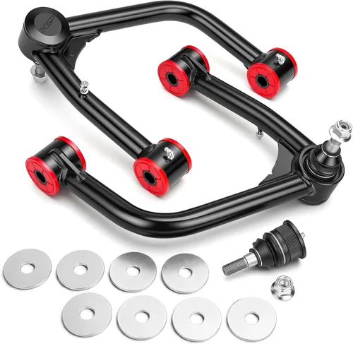Vista 10 de KSP PERFORMANCE - Brazos de control superiores delanteros, ajustables de 2 a 4 pulgadas, 2 piezas, negros