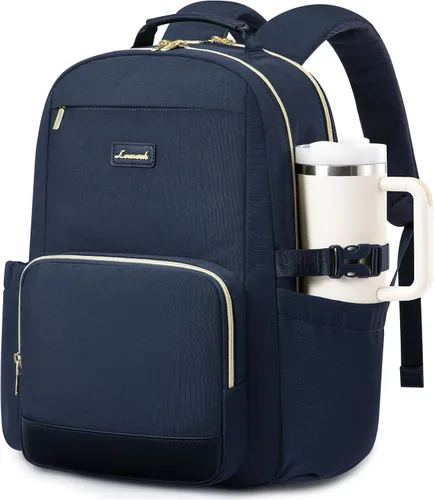 Vista 30 de LOVEVOOK Mochila para laptop para mujer, 15,6 pulg.