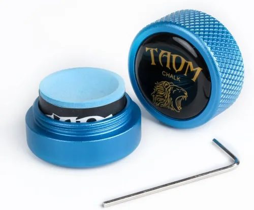 Vista 18 de TAOM - Soporte para tiza de billar, herramienta práctica redonda, accesorios de billar, mini estuche magnético para punta de tiza, contenedor