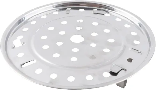 Vista 4 de Steamer Rack, Stainless Steel Removable Legs Steaming Rack, Multifunction Steam Tray Stand for Steamer Cookware Instant Pressure Cooker (18cm)