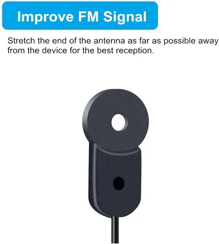 Vista 3 de Ancable FM antena 75 ohm UNBAL para receptor de estéreo Yamaha Natural Sound