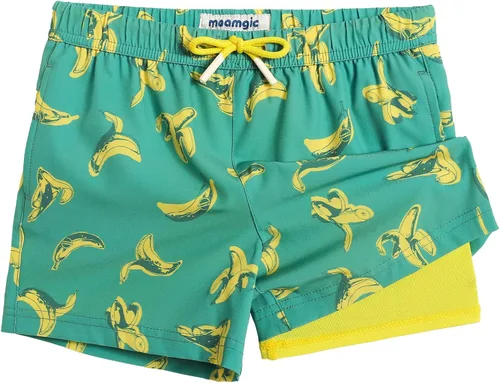 Vista 12 de maamgic Traje de baño para niños con forro de compresión elástico para niño