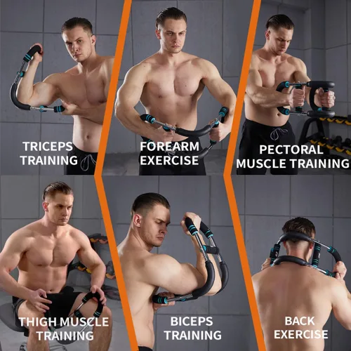 Vista 2 de HOTWAVE Twister Arm Trainer, Adjustable Chest & Arm Exerciser for Men Women, Portable Home Fitness Equipment Kit for Upper Body Muscle Strength