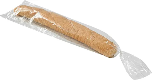 Vista 2 de Restaurantware - Bolsa de pan de plástico transparente, 28 x 6 pulgadas, paquete de 250