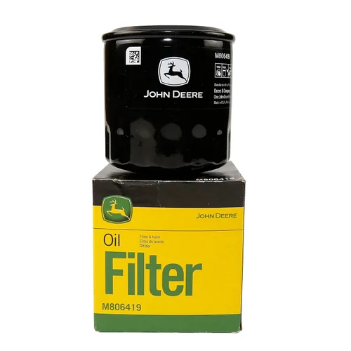 Vista 2 de John Deere Filtro de aceite para equipo original - M806419 (varios paquetes disponibles)
