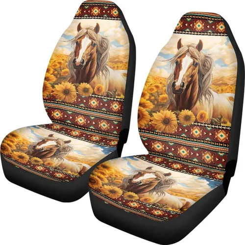 Vista 36 de UNICEU Juego de 2 fundas de cojín para asiento de automóvil, diseño de calavera gótica negra, lavable, accesorios interiores antideslizantes