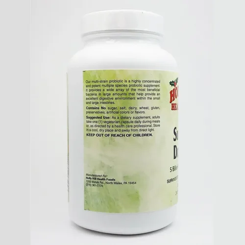 Vista 3 de Holly Hill Health Foods, Suprema Dophilus, 240 Cápsulas Vegetarianas