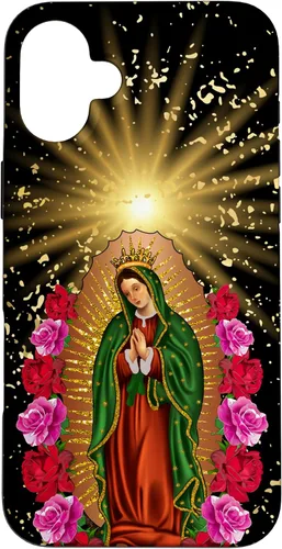 Vista 23 de Funda para iPhone 16 Nuestra Señora Virgen De Guadalupe Virgen María