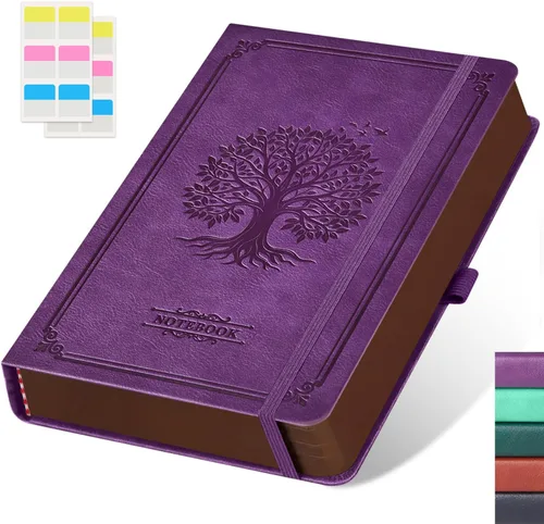 Vista 22 de FOCUS DAY Cuaderno de tapa dura 8.5 x 11, cuaderno de 320 páginas tamaño A4 grande para la universidad con líneas para la escuela y el trabajo, gran