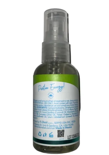 Vista 4 de Sheló NABEL Aceite para el cabello de coco y moringa, antiencrespamiento 2.20 fl oz.