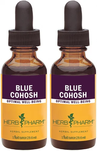 Vista 3 de Herb Pharm Extracto líquido de cohosh azul orgánico certificado - 1 onza