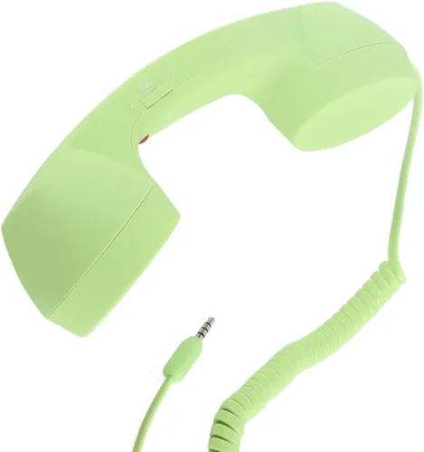 Vista 2 de FLEXMAN Teléfono retro Bluetooth, auricular de teléfono vintage a prueba de radiación con enchufe de 3,5 mm, auricular de teléfono retro clásico
