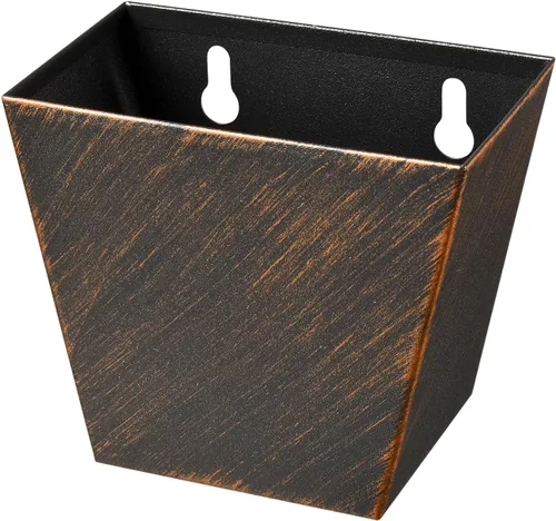 Vista 12 de Cubo retro del colector del casquillo de la botella de cerveza del Bronce antiguo
