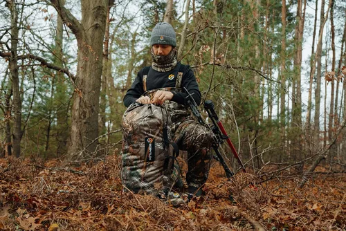 Vista 5 de ScentLok Stuff Sack Bolsa de almacenamiento, paquete de caza para equipo y equipo de camuflaje