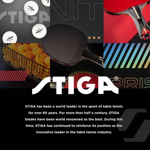 Vista 6 de STIGA Carbon Series Indoor Table Tennis Table with 15mm - 18mm Performance Top, QuickPlay Assembly, Built-in Ball Storage, Foldable Playback Mode &