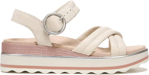 Vista 5 de Vionic Pheonix Reyna Slide Sandalias con correa ajustable para mujer, sandalias de plataforma de moda con soporte de arco ortopédico oculto, tallas