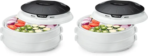 Vista 11 de Deshidratador eléctrico de alimentos Presto Dehydro 06300, Estándar, talla única , Blanco