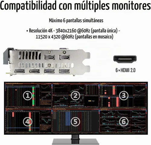 Vista 3 de Tarjeta Gráfica RX 5600 XT 6GB GDDR6